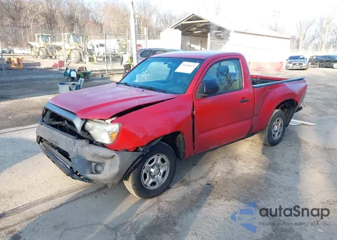 2013 Toyota Tacoma из США, поврежденный, VIN 5TFNX4CN1DX019234